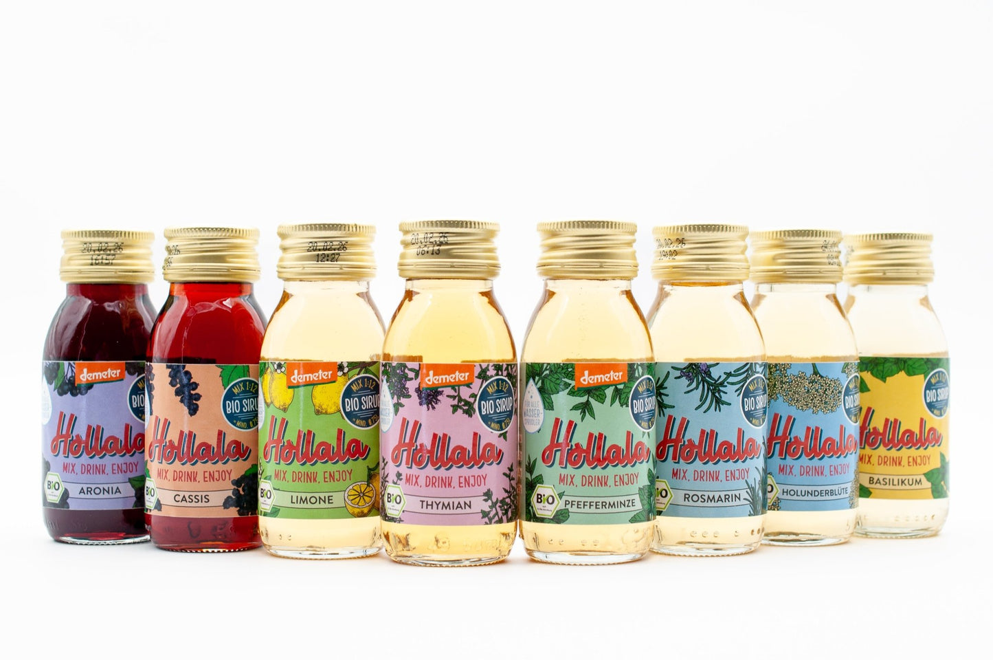 HOLLALA - Probierset 8x60ml - Hollala - mix.drink.enjoy! - Hollala - mix.drink.enjoy!