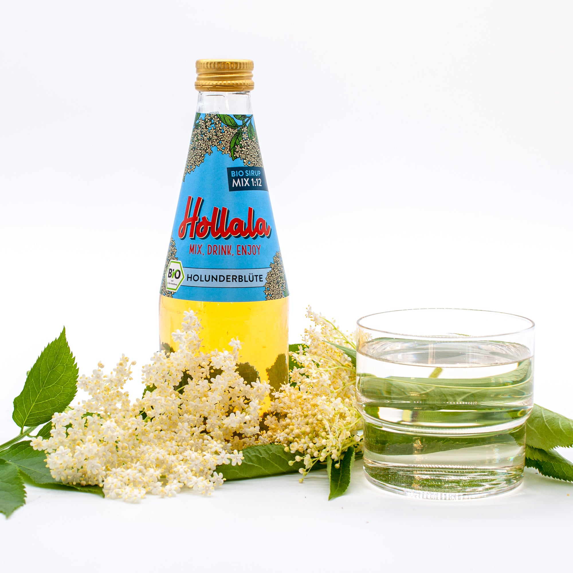 Hollala Bio Sirup Holunderblüte