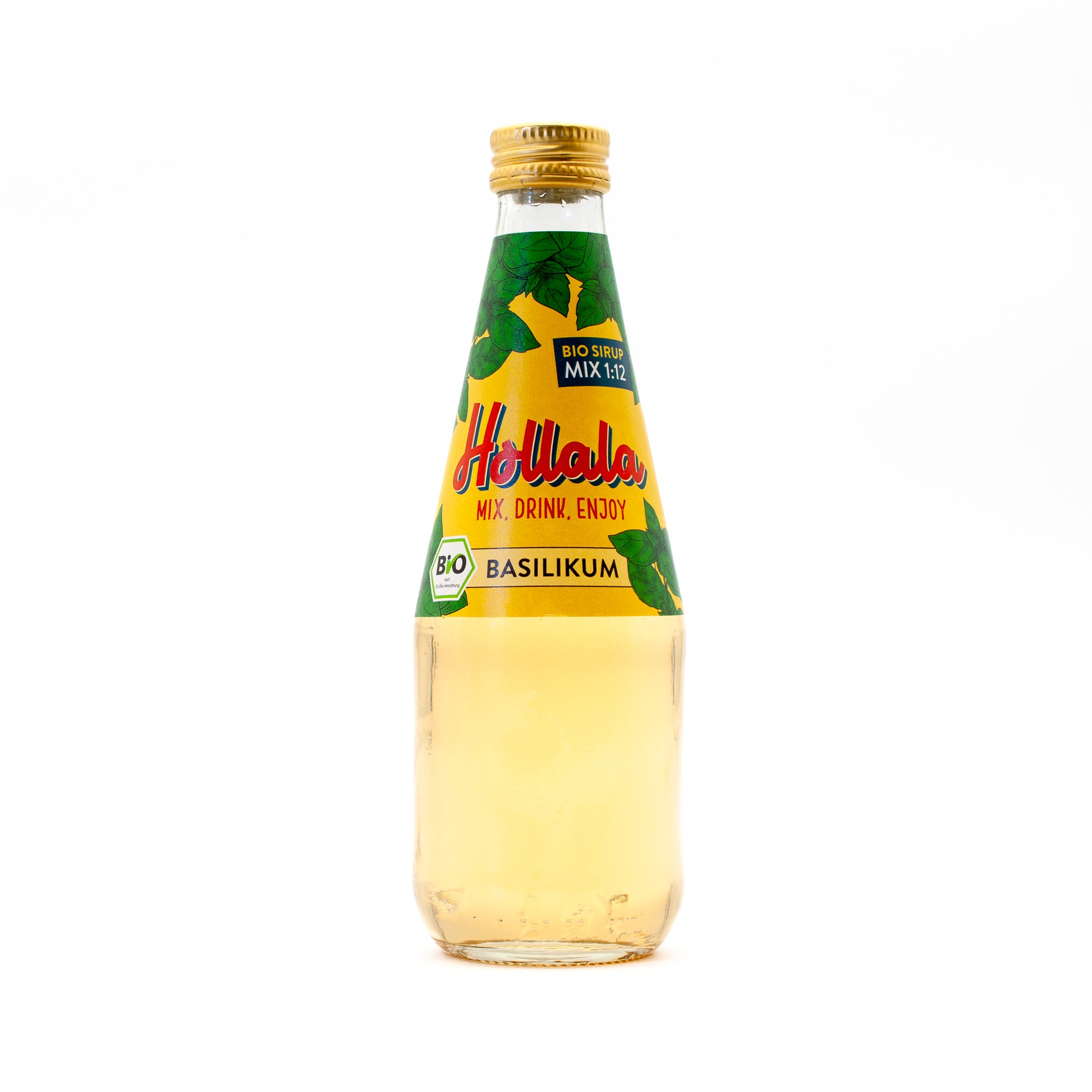 HOLLALA - Bio Sirup Basilikum 330ml - Hollala - mix.drink.enjoy!