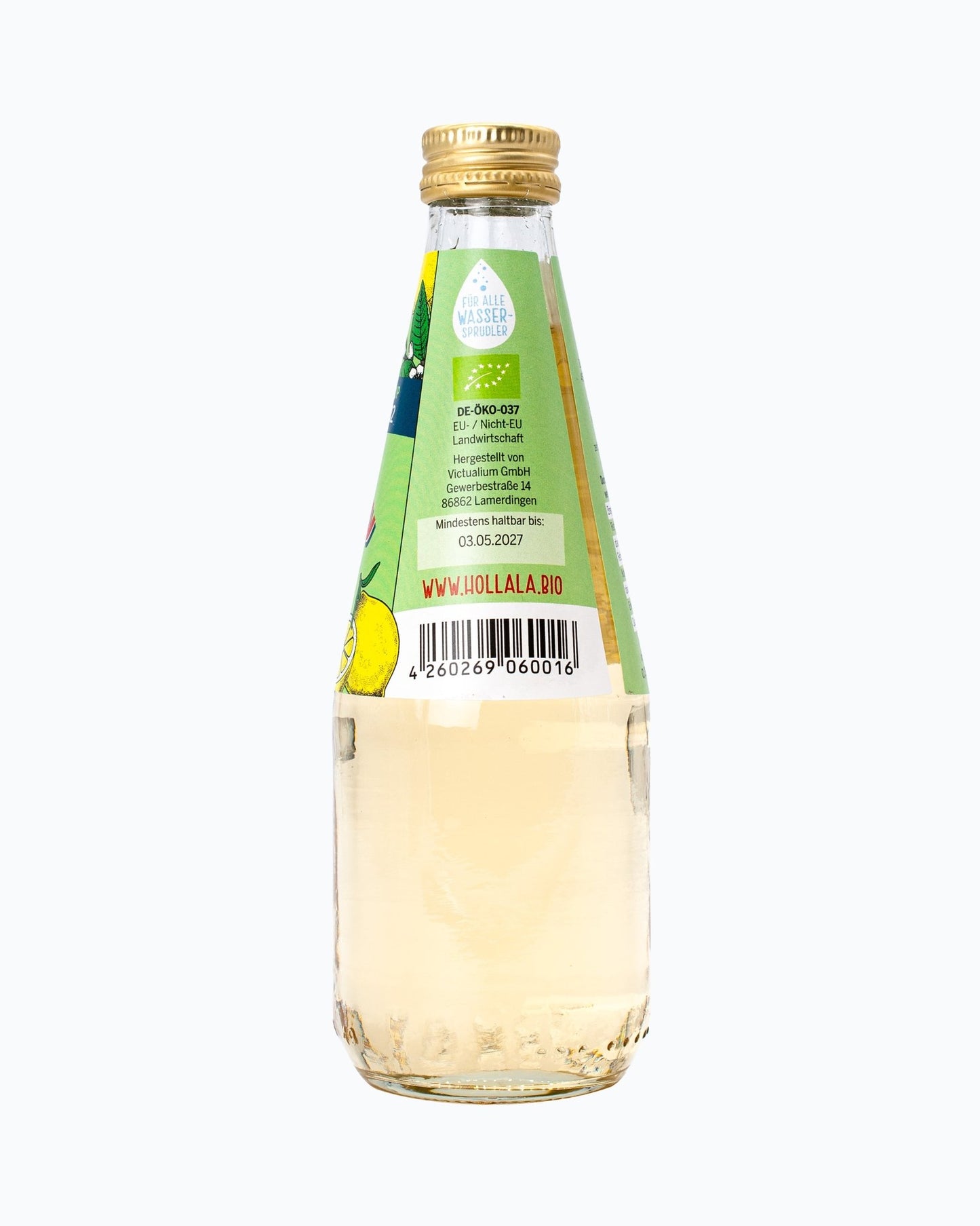 HOLLALA - Bio (Demeter) Sirup Limone 330ml - Hollala - mix.drink.enjoy! - Hollala.bio