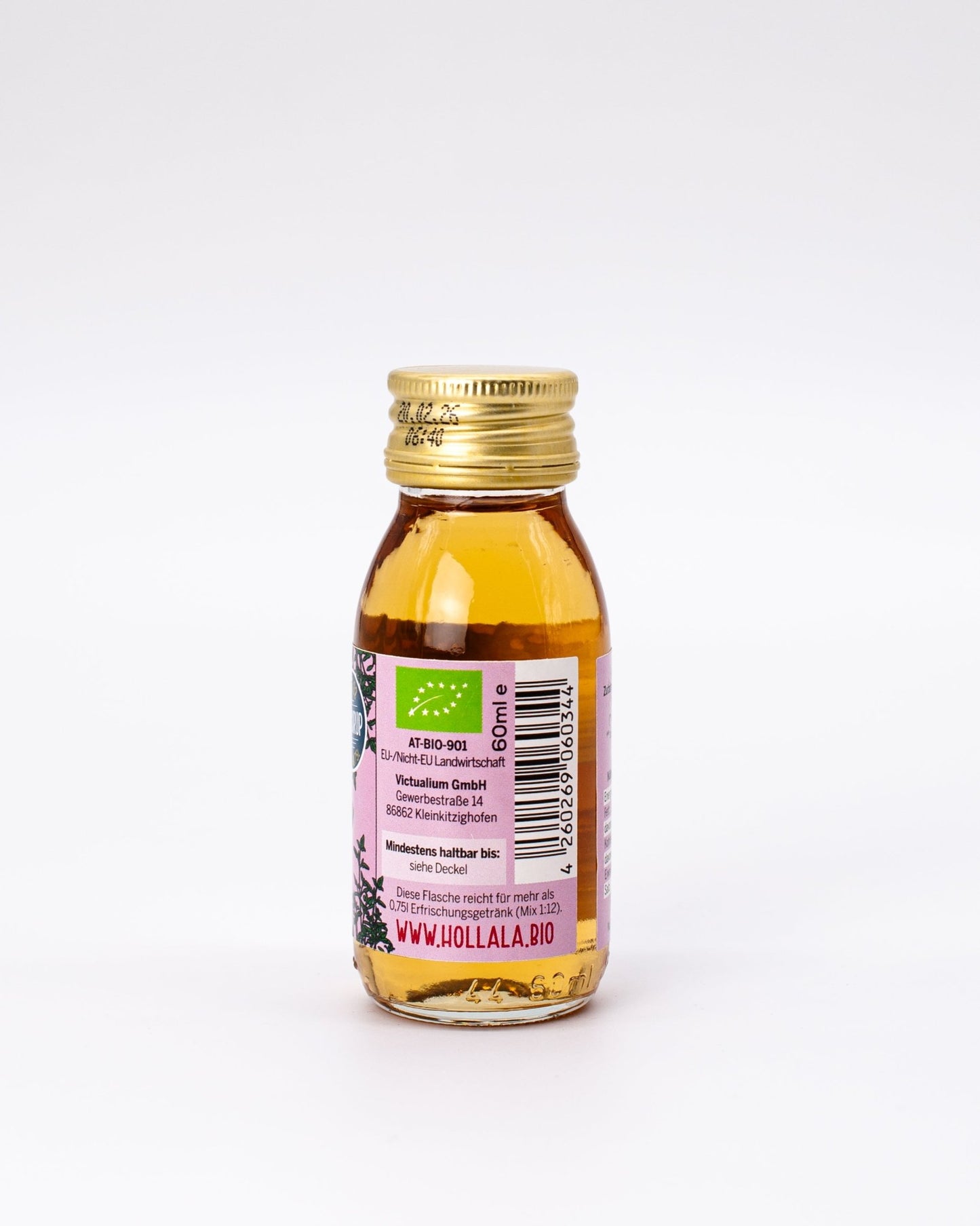 HOLLALA - Bio (Demeter) Sirup Thymian 60ml 10er Mini Schütte - Hollala - mix.drink.enjoy! - Hollala.bio