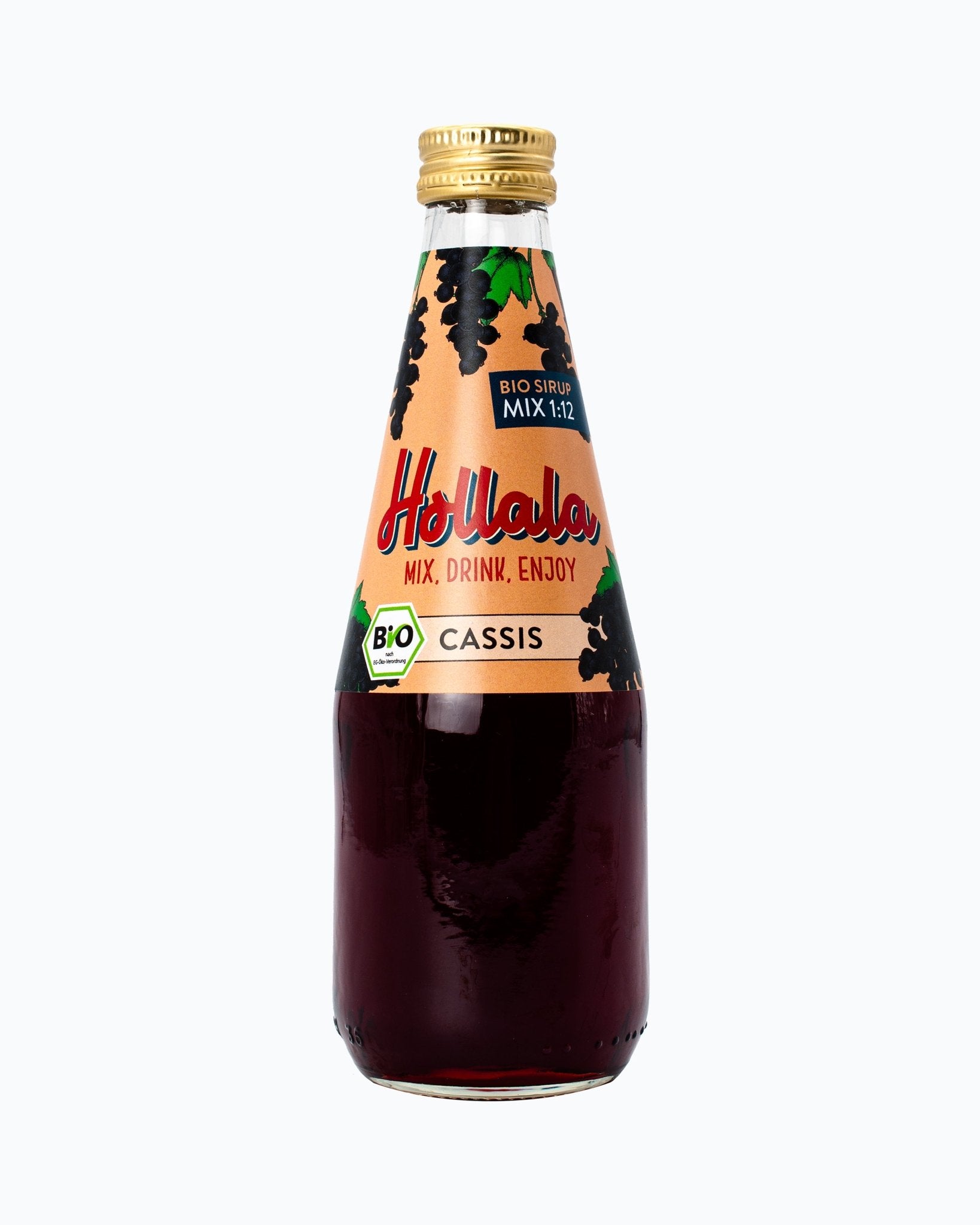 HOLLALA - Bio Sirup Cassis 330ml - Hollala - mix.drink.enjoy! - Hollala.bio