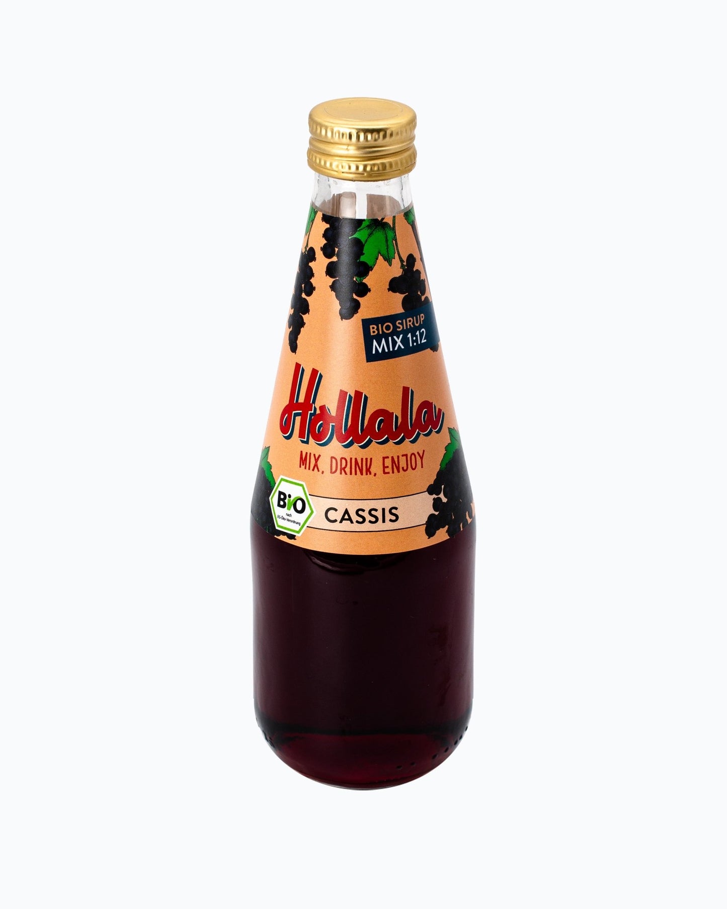 HOLLALA - Bio Sirup Cassis 330ml - Hollala - mix.drink.enjoy! - Hollala.bio