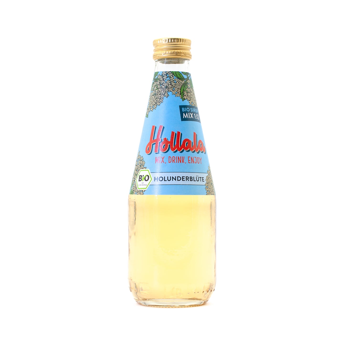 HOLLALA - Bio Sirup Holunderblüte 330ml - Hollala - mix.drink.enjoy!