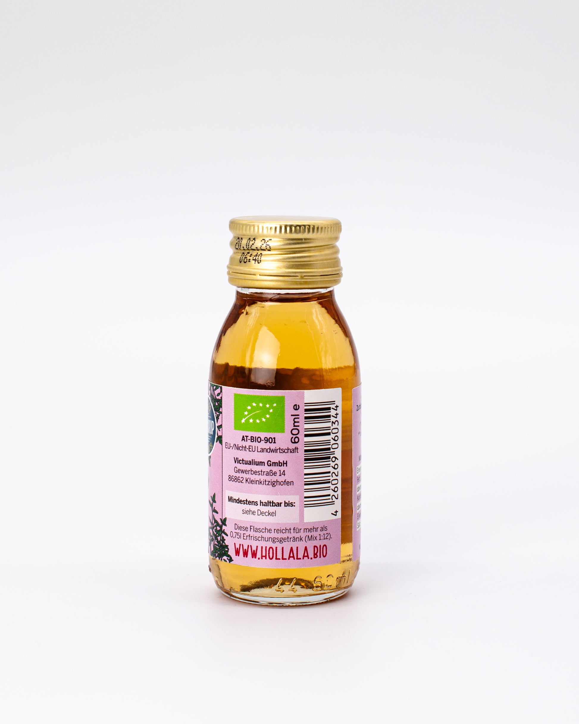 HOLLALA - Bio (Demeter) Sirup Thymian 60ml 10er Mini Schütte - Hollala - mix.drink.enjoy!