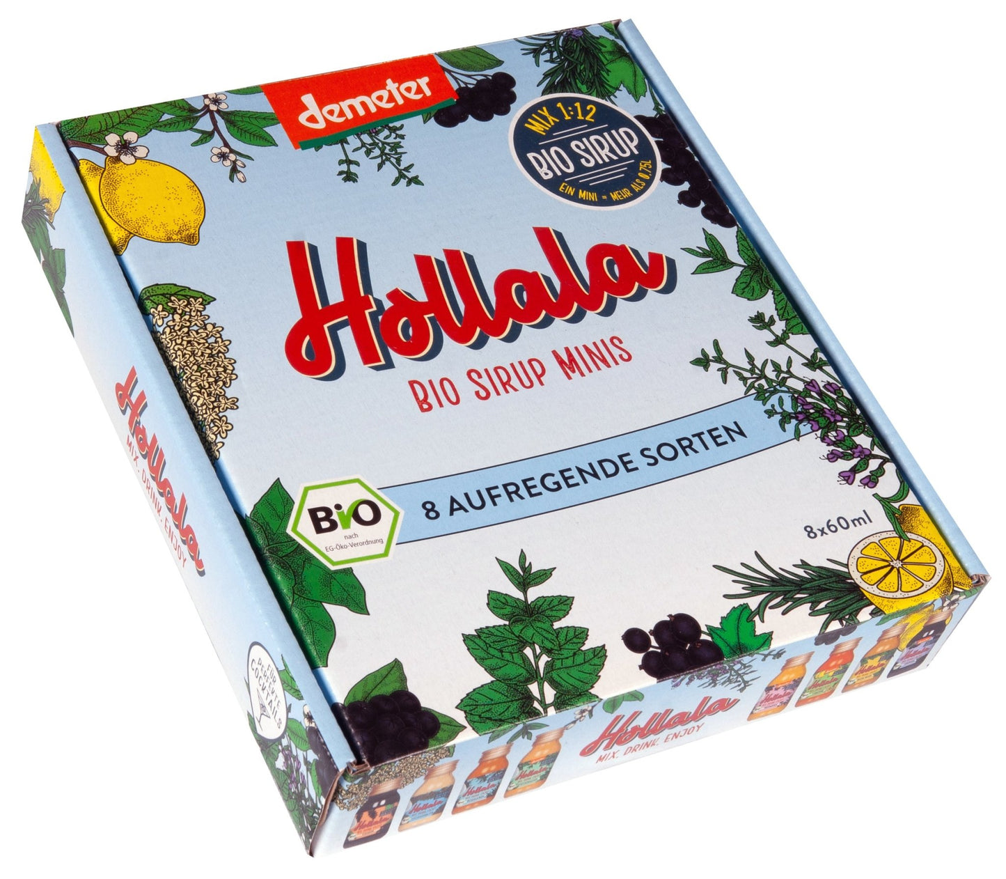 HOLLALA - Probierset 8x60ml - Hollala - mix.drink.enjoy! - Hollala - mix.drink.enjoy!
